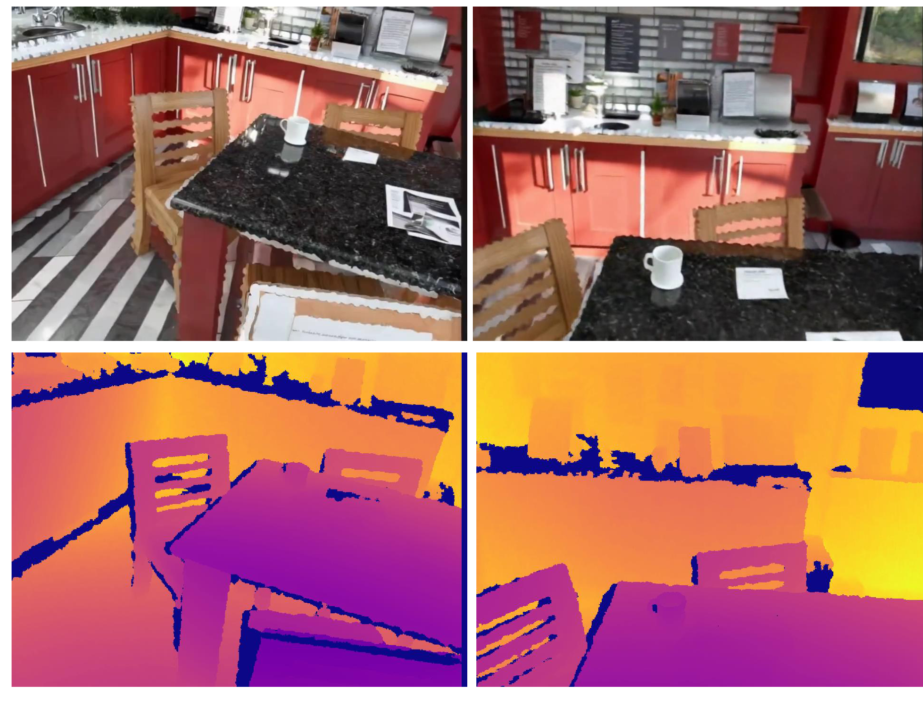 Figure 11 example 1 showing generated RGB views on 3DMatch.