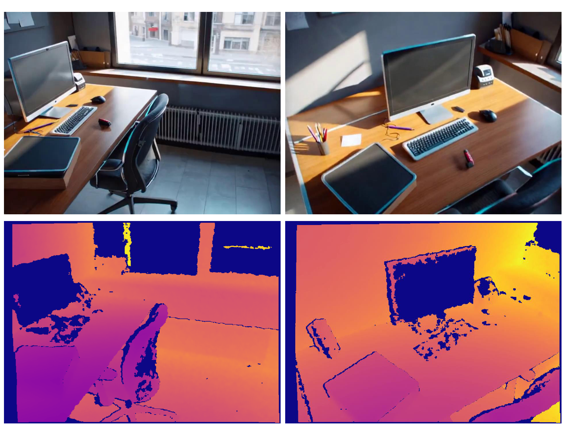 Figure 12 example 2 showing generated RGB views on ScanNet.